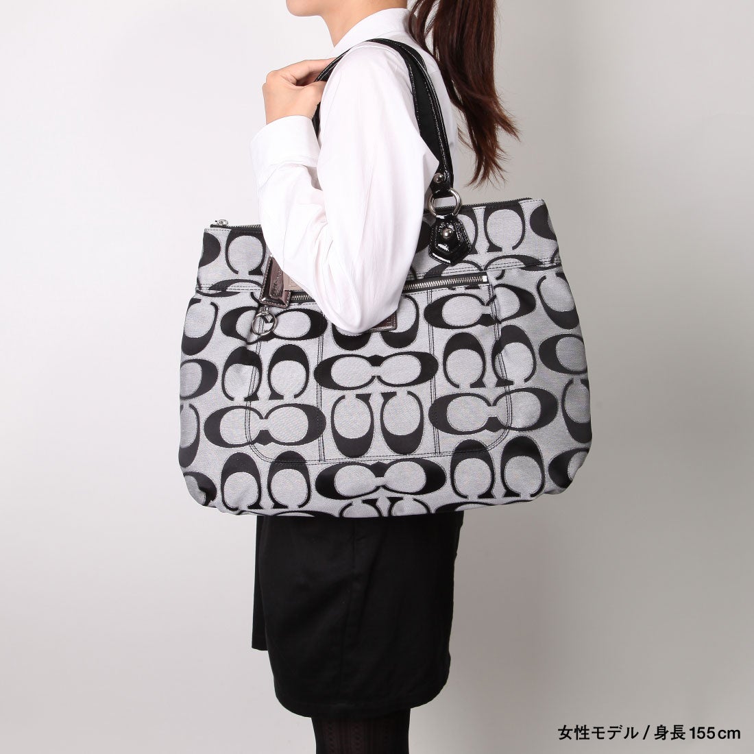 コーチ COACH 手提げ（ショルダー付）（ムーンライト） -ファッション 