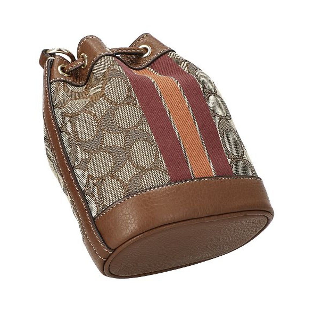 レディース COACH ショルダーバッグ、サドルバッグ ブラウン 2way