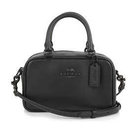 COACH コーチ レザー ショルダーバッグ ブラック 黒 バックル Y2K コーチ COACH ショルダーバッグ スムースカーフレザー SATCHEL