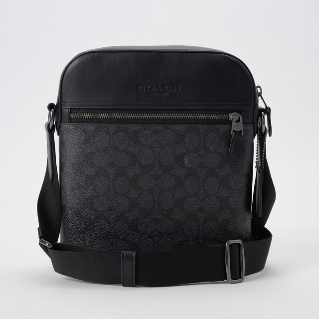 COACH コーチ - レディース ショルダーバッグ M (ブラック / 黒色) -靴