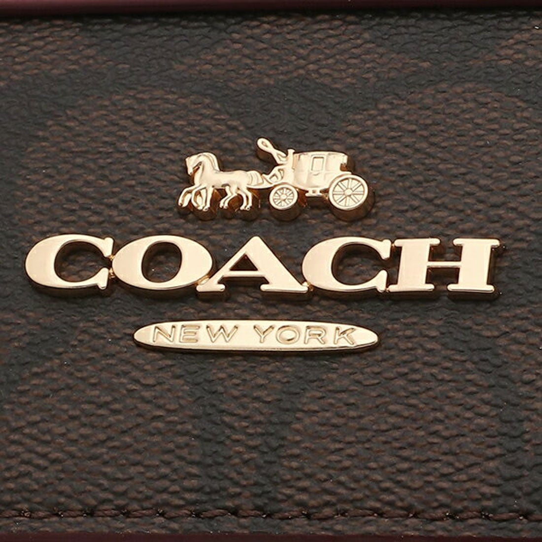 コーチ COACH アウトレット ショルダーバッグ シグネチャー ブラウン 