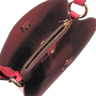 【美品】コーチ スモール タウン バケットバッグ 2way ショルダーバッグ 赤 コーチ COACH コーチ レザーバッグ COACH アウトレット レザー