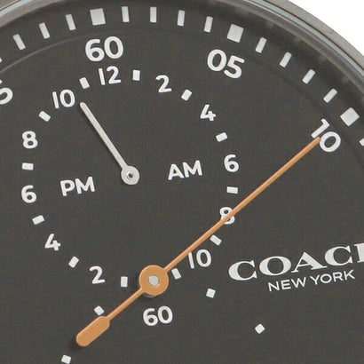 コーチ COACH 時計 メンズ 腕時計 チャールズ 41mm クォーツ ホワイト ブラック COACH 14602476 （ブラック）｜詳細画像