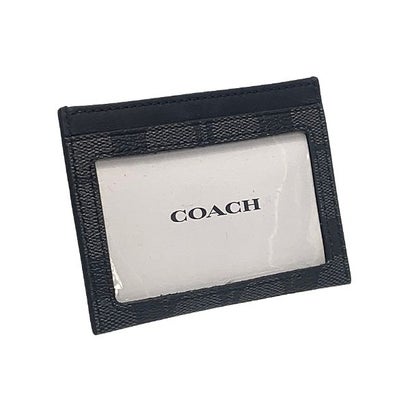 コーチ COACH カードケース F58110CQBK （ブラック）｜詳細画像
