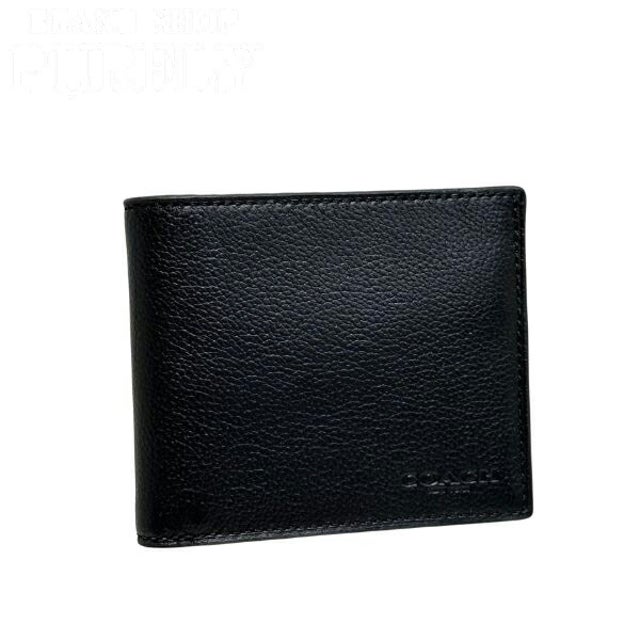 
                    折りたたみ財布 F67630QBBK （ブラック）