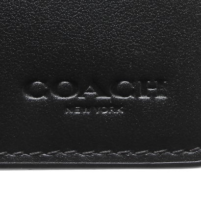 コーチ COACH アウトレット カードケース 名刺入れ ブラック メンズ COACH CJ728 QBBK （ブラック）｜詳細画像