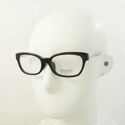 コーチ COACH メガネ 眼鏡 アイウェア レディース メンズ （ブラック/クリア）｜詳細画像