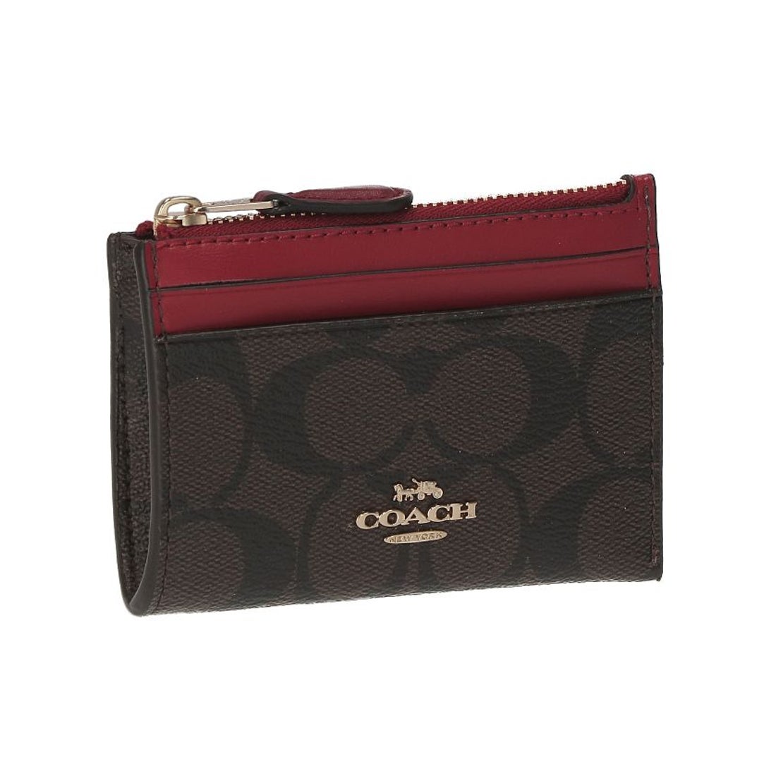 コーチ COACH コーチ 88208 小銭入れ （ブラウン/レッド 