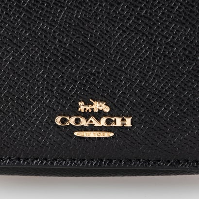 コーチ COACH コーチ COACH ショップ袋付き 三つ折り財布  （ブラック）｜詳細画像