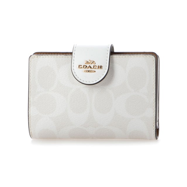 コーチ/COACH 二つ折り財布（ホワイト系） -ファッション通販 
