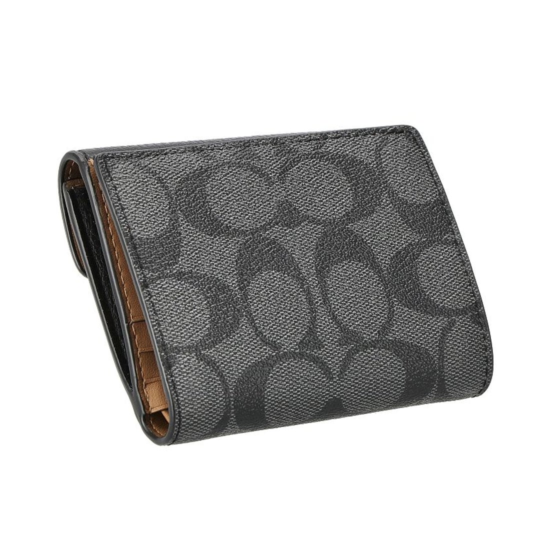 コーチ COACH COACH コーチ C7805 二つ折り財布 （カーキ/チョーク 