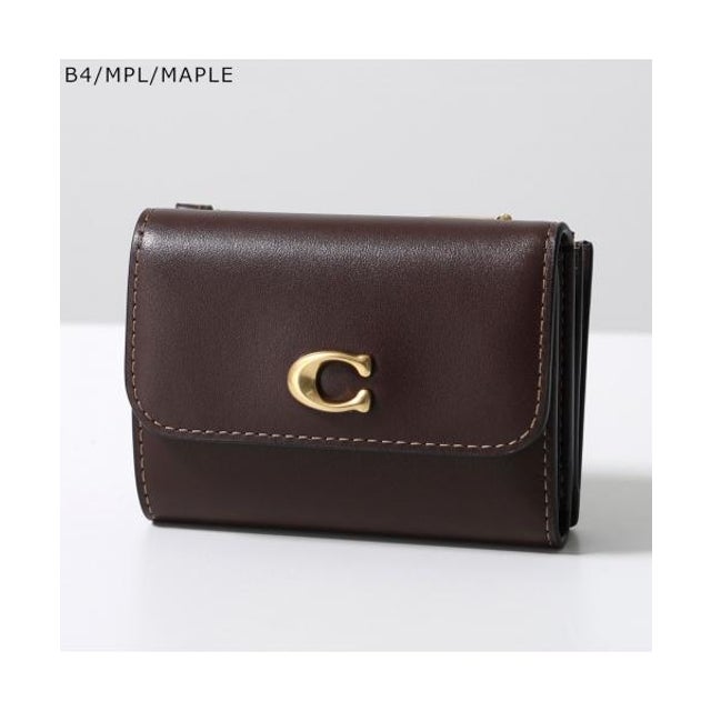 財布 エッセンシャル カード ホルダー ウォレット CZ111 （B4MPL/MAPLE-ブラウン）