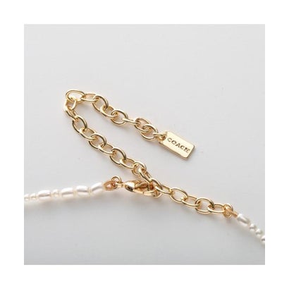 COACH チョーカー 581188 ネックレス リボン パール調 （GLD107/ゴールド）｜詳細画像