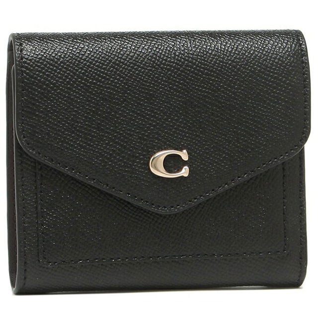 
                    財布 二つ折り財布 ミニ財布 ブラック レディース C2328 LIBLK （ブラック）