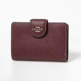 コーチ COACH 財布 折財布 二つ折り （レッド） - ファッション通販 d