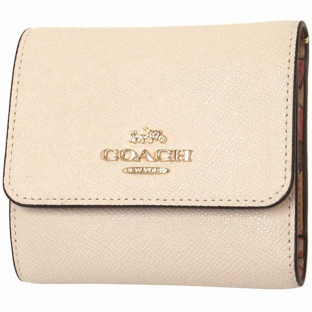 
                    財布 アウトレット フローラル クラスター プリント スモールウォレット 三つ折り財布 CH604 IMCAH （チョークマルチ）
