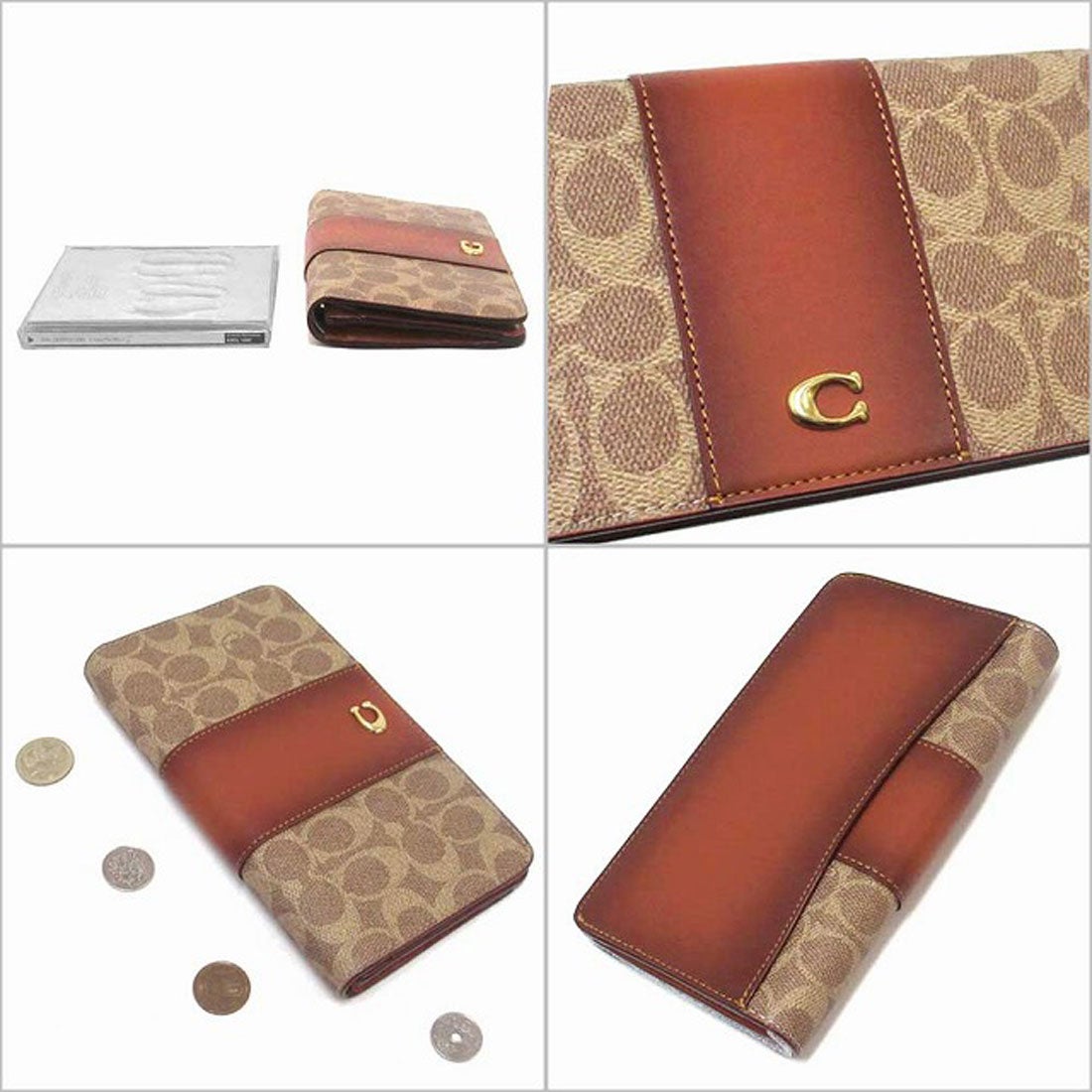 コーチ COACH コーチ 財布 COACH アウトレット シグネチャー スリム 