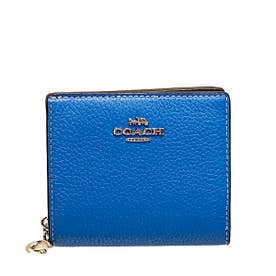 コーチ COACH 折りたたみ財布 C2862SVSUQ （レーサーブルー） -waja