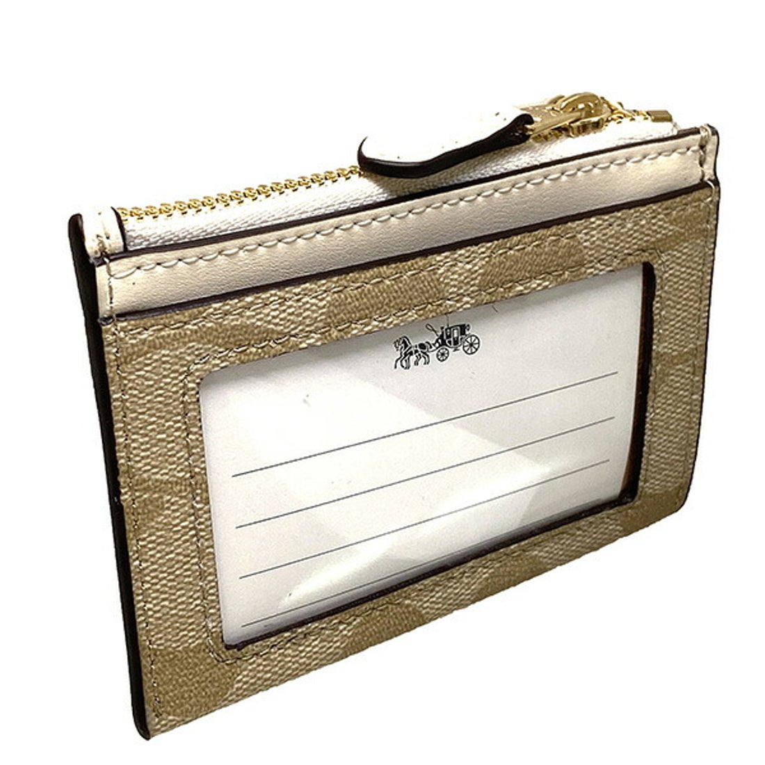 コーチ COACH コインケース F88208IMDQC （ライトカーキ/チョーク 