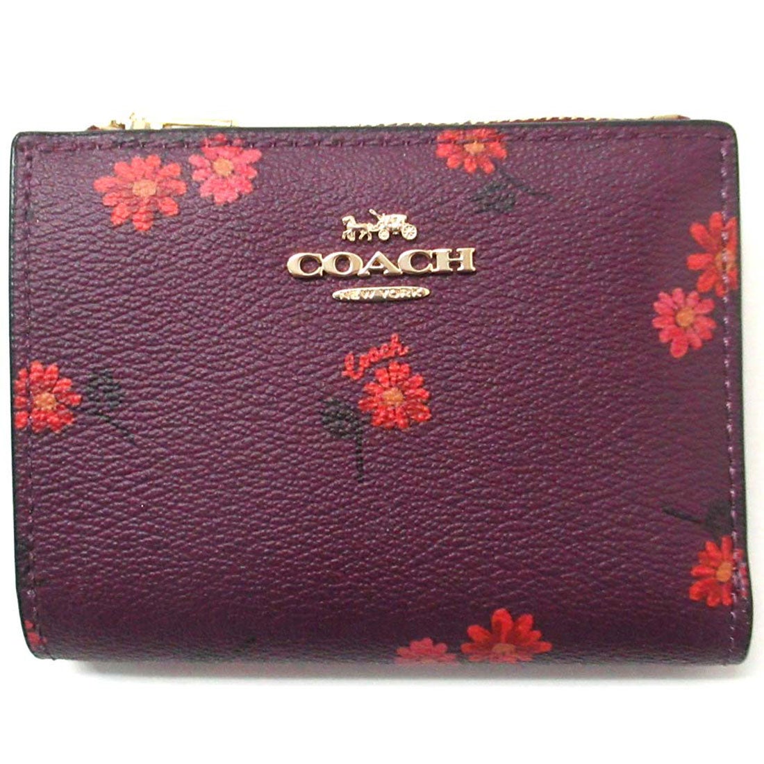 極美品 COACH ウィン ショルダーウォレット ワインレッド 3way 