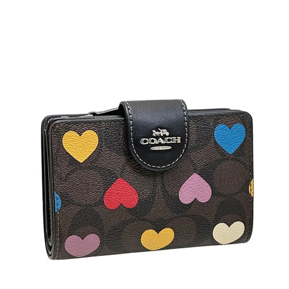 財布　coach コーチ COACH CP418 SVN2R0221 （ブラウン/ブラックマルチ） -waja