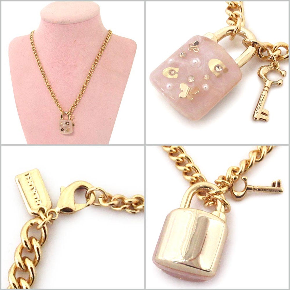 コーチ COACH コーチ ネックレス COACH アウトレット パヴェ ベア 