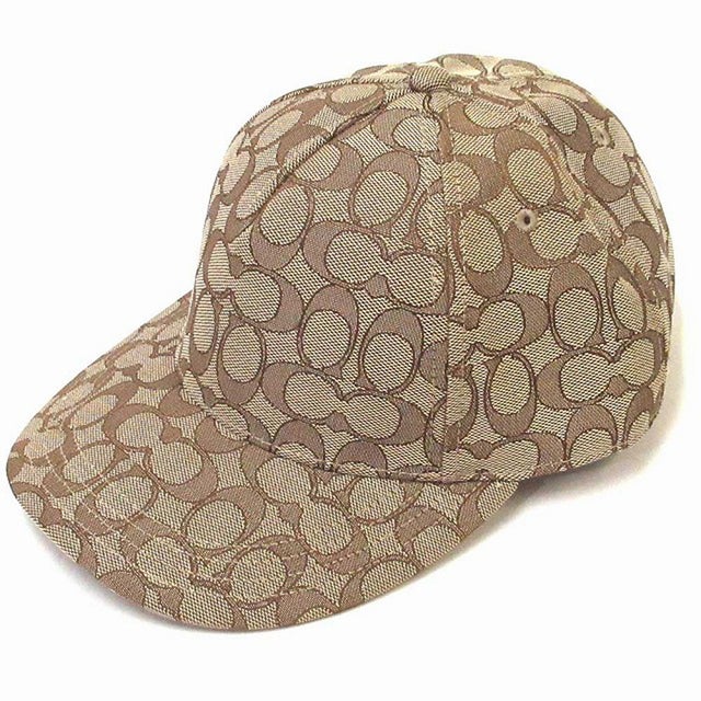 
                    帽子 アウトレット シグネチャー ジャガード ベースボール キャップ 帽子 CB706 KHA ML （カーキ）