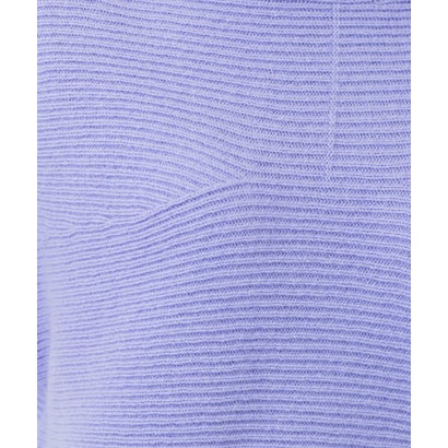 ◆【手洗い可／日本製／カシミヤ混／ヒップカバー】無縫製ニットトップス （オフホワイト(003)）｜詳細画像