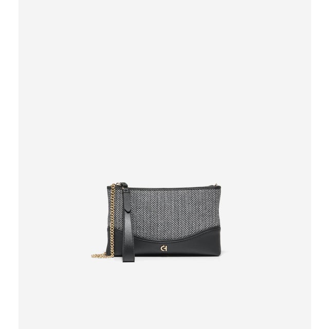 エッセンシャル ポーチ womens （ブラックヘリンボーン）