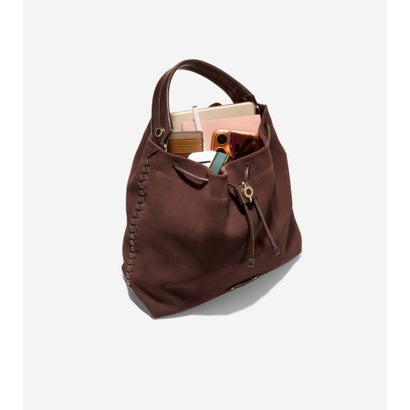 コール ハーン COLE HAAN イザベラ バケット バッグ womens. （マデイラブラウンスエード）｜詳細画像
