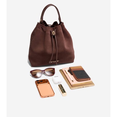 コール ハーン COLE HAAN イザベラ バケット バッグ womens. （マデイラブラウンスエード）｜詳細画像