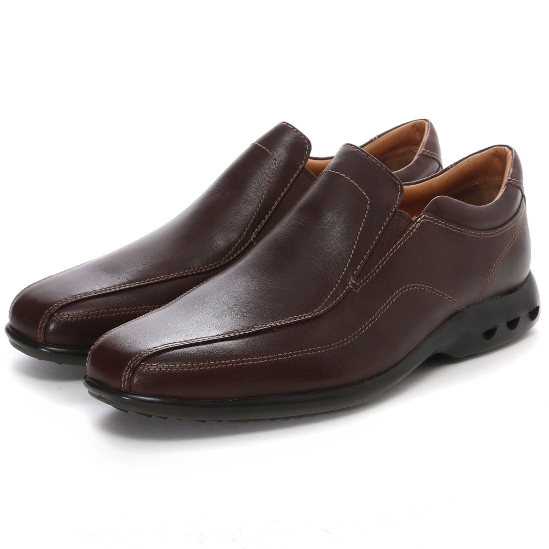 コール ハーン COLE HAAN エア ギャビン スリッポン（DARK BROWN） -靴 