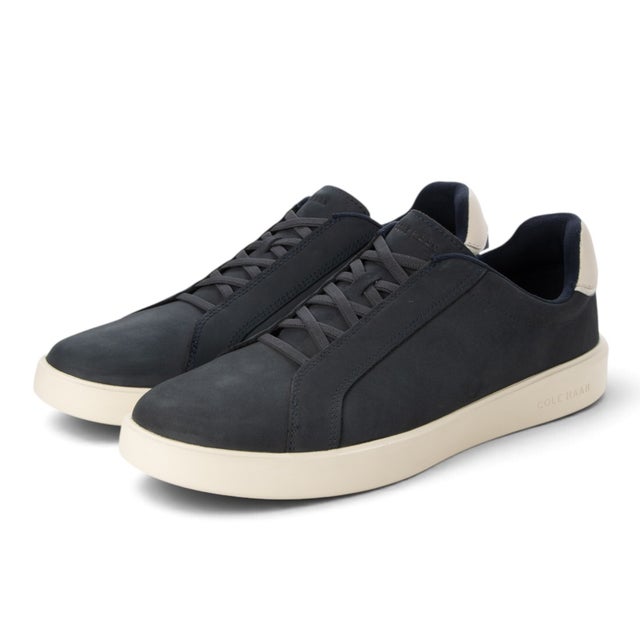 GRAND CROSSCOURT DAILY LTT SLIP ON /Width：M （NAVY BLAZER NUBUCK/IVORY）