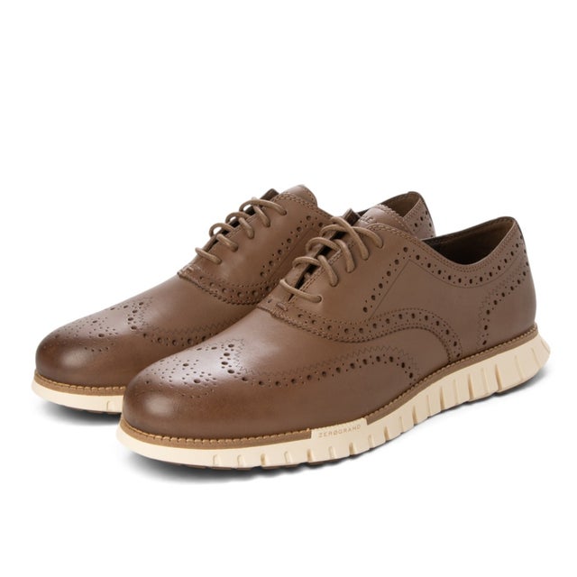 ZEROGRAND REMASTERED WINGTIP OXFORD /Width：M （CH LIGHT WHISKEY/NATURAL/IVORY）