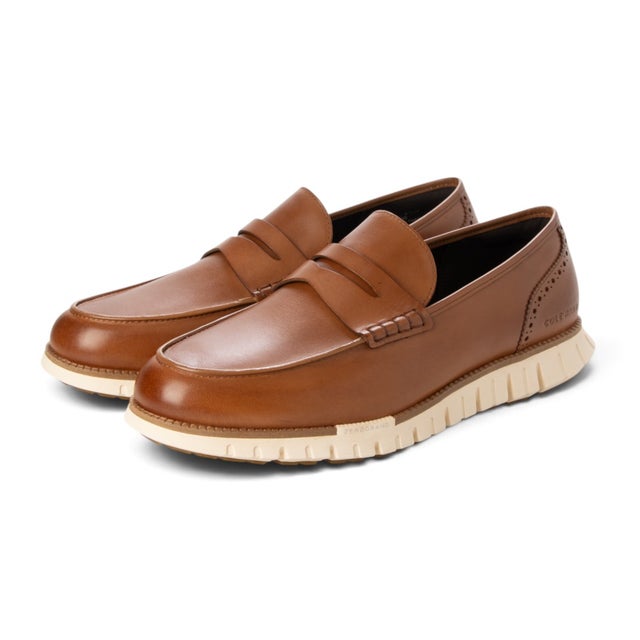 ZEROGRAND REMASTERED PENNY LOAFERS /Width：W （BRITISH TAN/NATURAL TAN/IVORY）