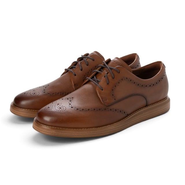 GRAND NEOCLASSIC FLEXCRAFT WINGTIP OX /Width：M （CH BRITISH TAN /ITALIAN DARK NATURAL）