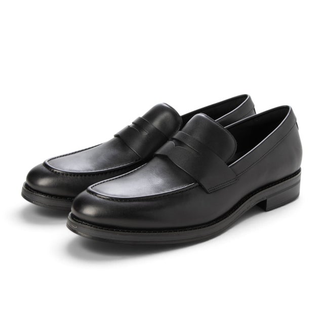 LEDLEY GRAND PENNY LOAFERS /Width：M （BLACK/BLACK）