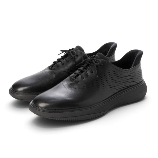 GRAND PHAZE LASER QUICK-ON OXFORDS /Width：W （BLACK/BLACK）