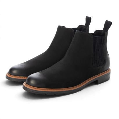 チェンバレン グランド チェルシーブーツ mens （ブラック ヌバック/ブラック ウォーターレジスタント）｜詳細画像