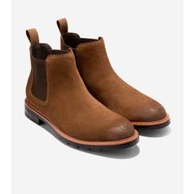 チェンバレン グランド チェルシー ブーツ mens. （CH スパイスド ブラウンスエード/ダークブラウン ウォーターレジスタント）