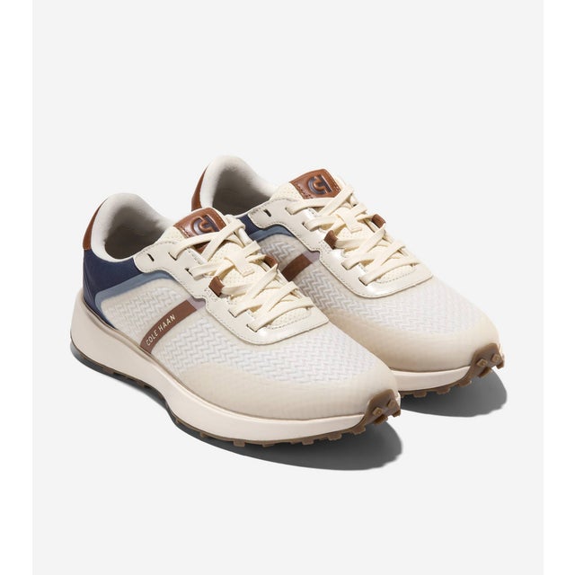 グランド クロスコート バレントール スニーカー mens. （アイボリー/ネイビーブレザー/アイボリー）