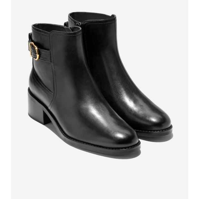 ハディ バックル ブーティー womens. （ブラック レザー）