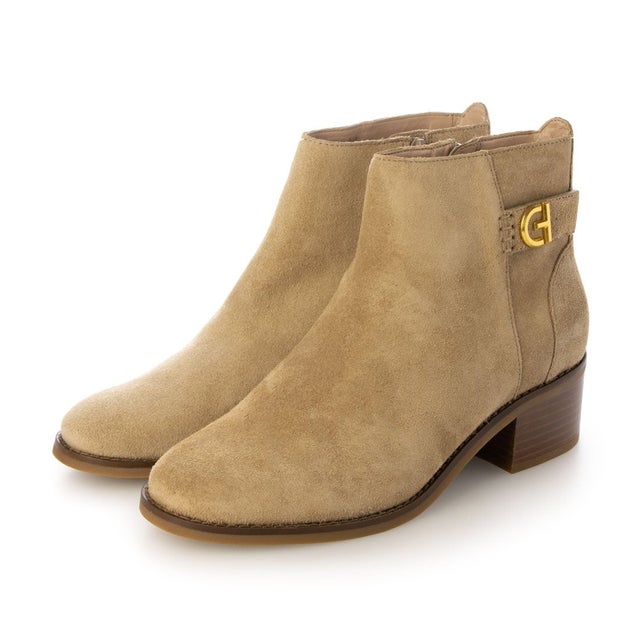 【訳あり新品】HOLIS BUCKLE BOOTIE:DK LATTE S （DK LATTE S）