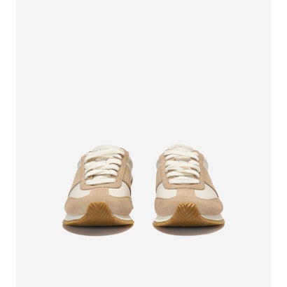 グランド クロスコート デイビー スニーカー womens. （CH バーチ ベージュ スエード / アイボリー レザー）｜詳細画像