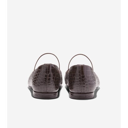 ブリジット メリージェーン バレエ womens. （CH ダーク チョコレート クロコ プリント レザー）｜詳細画像