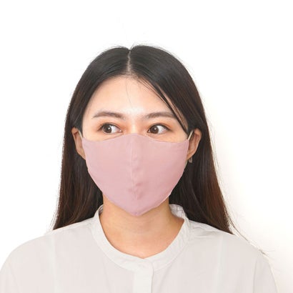 クーコ COOCO / シルク 100％ SilkyCharmy Mask シルキーチャーミーマスク 吸湿 通気 保湿 UVカット 静電気防止 【返品不可商品】 （ピンク）｜詳細画像