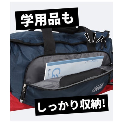 コールマン ボストンバッグ 50L 修学旅行 林間学校 男子 女子 軽量 かわいい メンズ レディース Coleman CBD4021 （フォレストグリーン【39051】）｜詳細画像