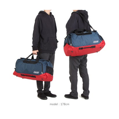 コールマン ボストンバッグ 50L 修学旅行 林間学校 男子 女子 軽量 かわいい メンズ レディース Coleman CBD4021 （フォレストグリーン【39051】）｜詳細画像
