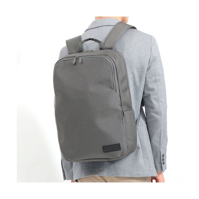 【公認販売店】 リュック OUTBIZ アウトビズバックパックスリム ビジネスリュック B4 A4 23L ノートPC 通勤 （グレー）