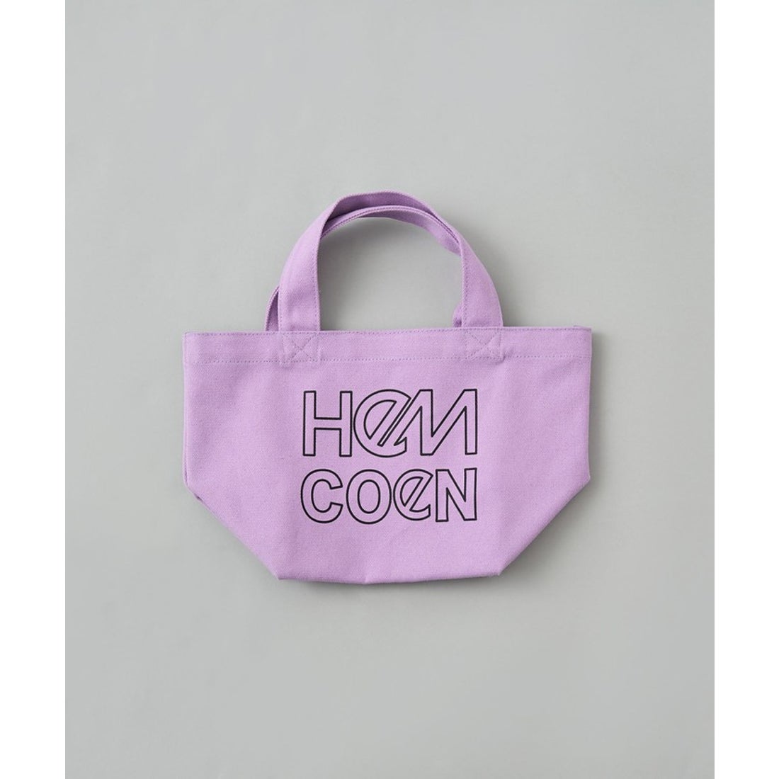 coen HeM（ヘム）別注ロゴトートバッグSサイズ - ファッション通販 d 